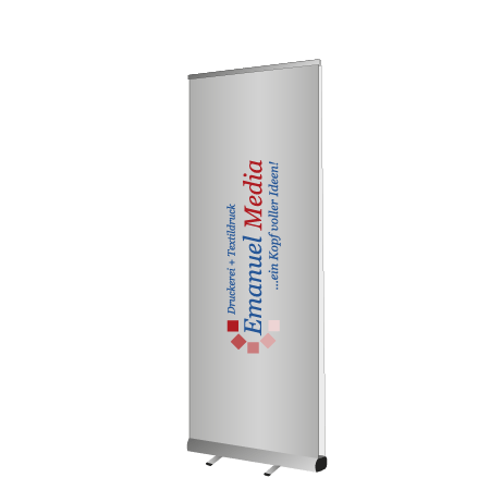 Roll-Up Double | B 100 cm x H 200 cm | beidseitig bedruckt