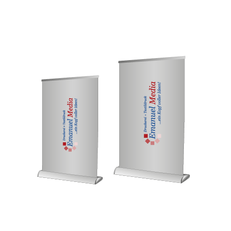 Roll-Up Mini Deluxe | DIN A3 | einseitig bedruckt